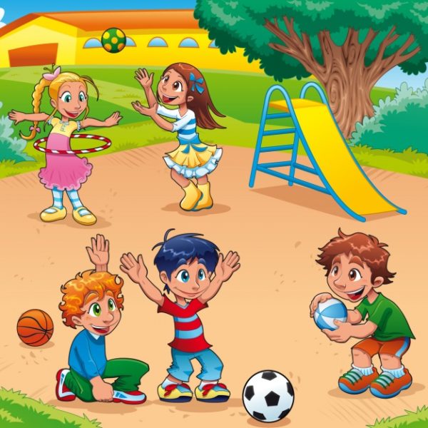 Edu 2 Ksa — نص ادبي قصير عن اطفال يلعبون في الحديقة